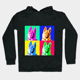 Pop Art - German Shepherd Dog Hoodie